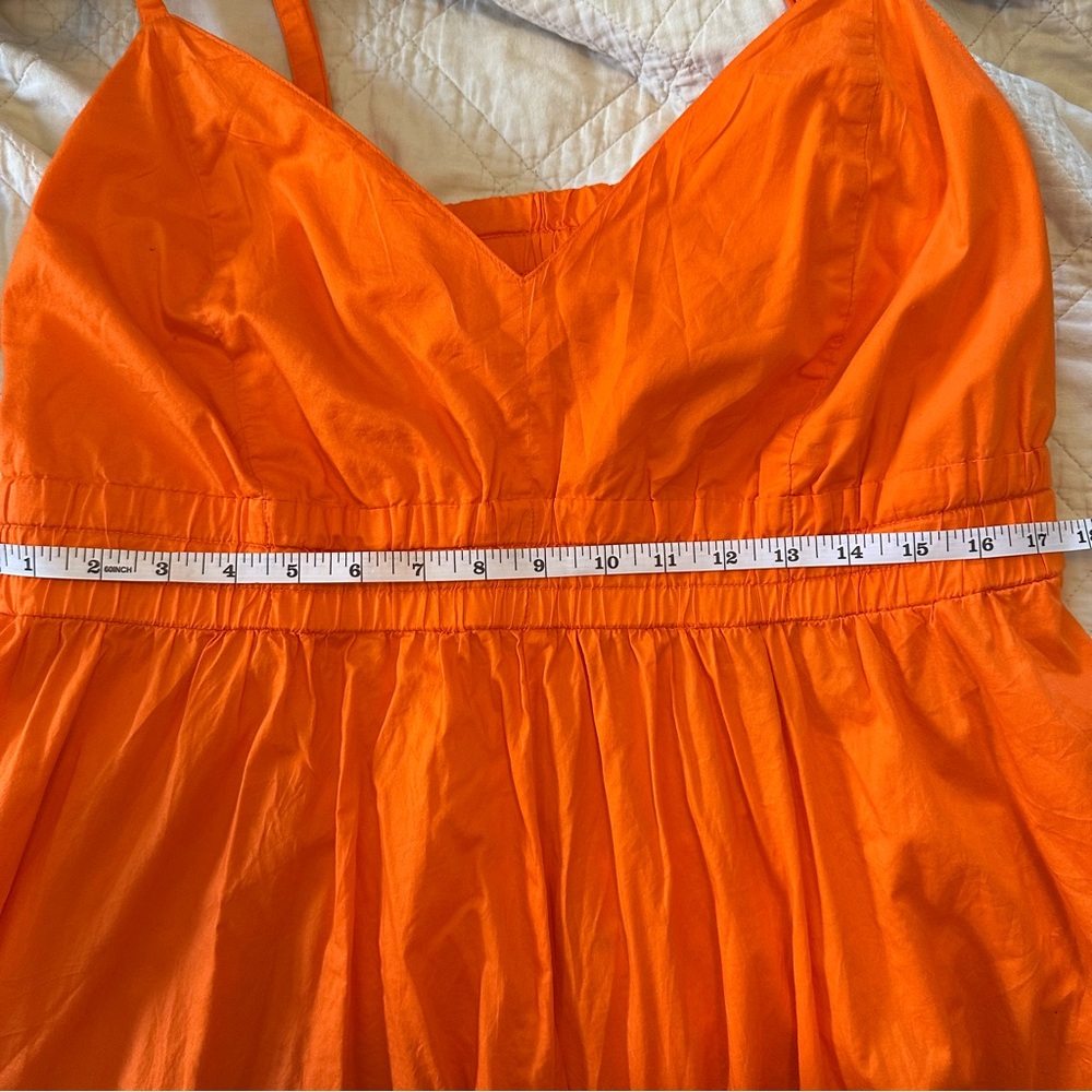 Old Navy Strapless Orange Dress - Picture 4 of 9